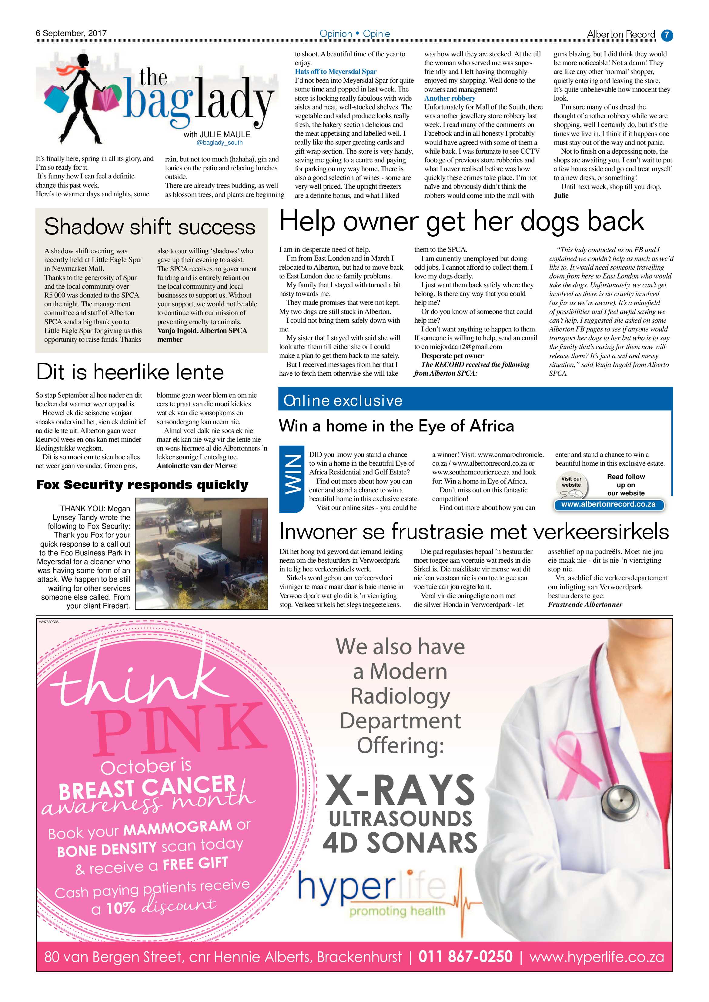 Alberton Record News 06 September 2017 page 7