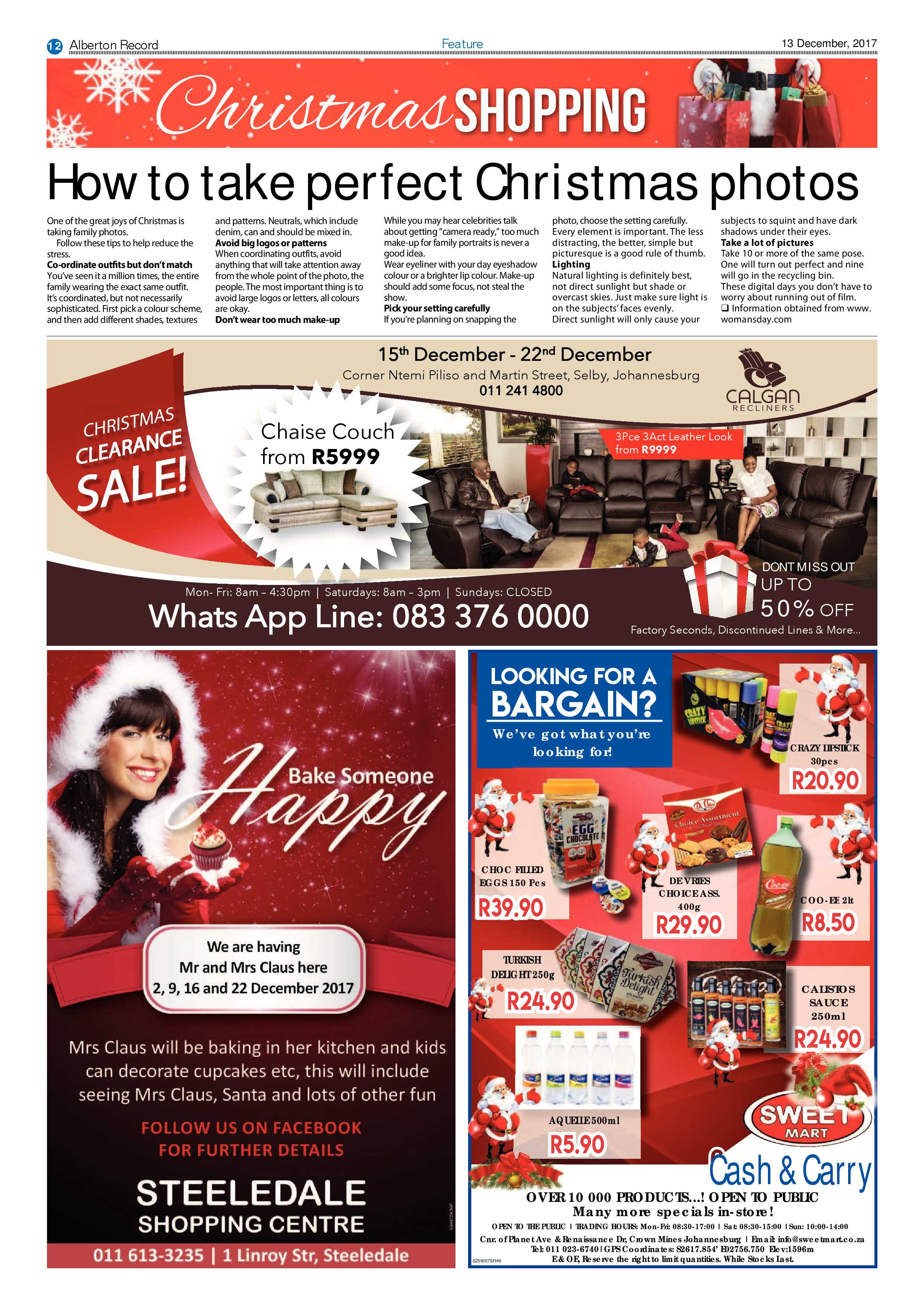 Alberton Record News 13 December 2017 page 16