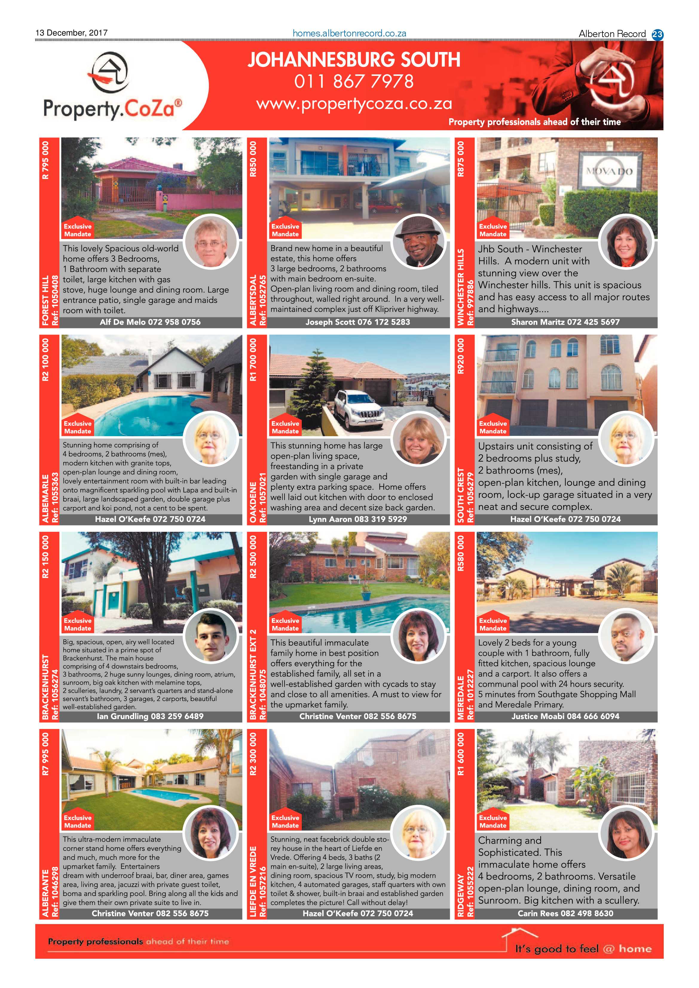 Alberton Record News 13 December 2017 page 27