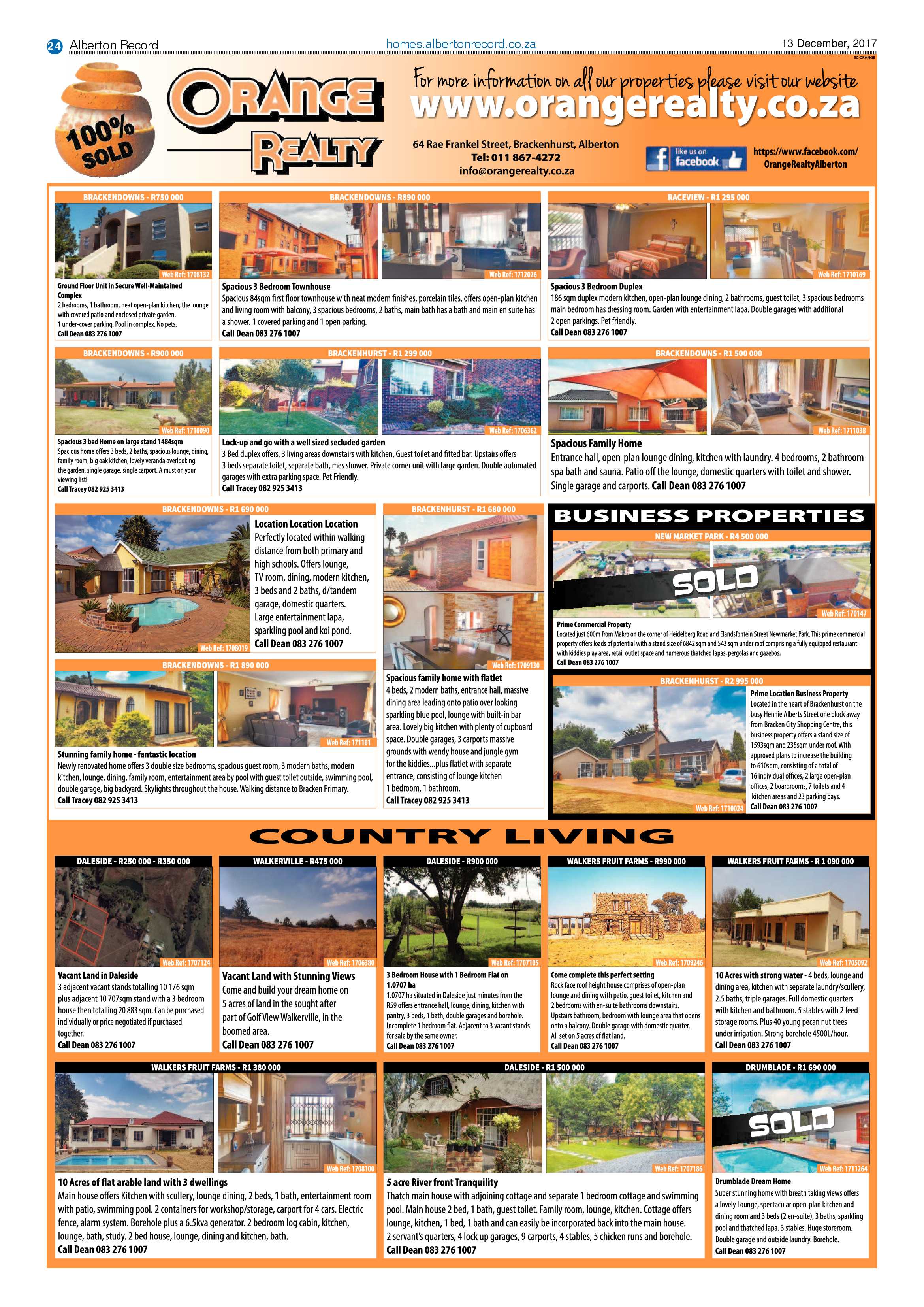 Alberton Record News 13 December 2017 page 28