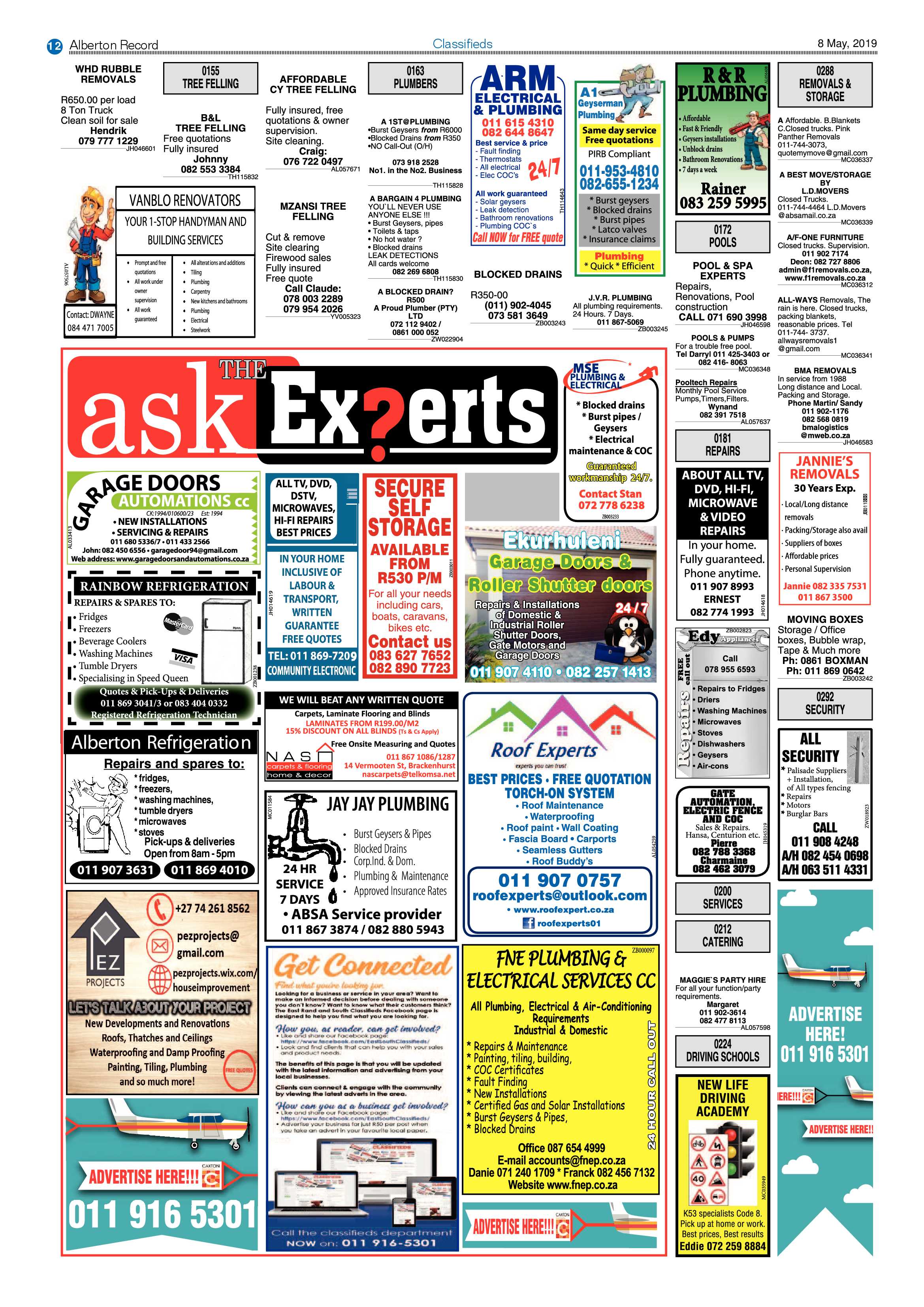 Alberton Record  08 May 2019 page 12