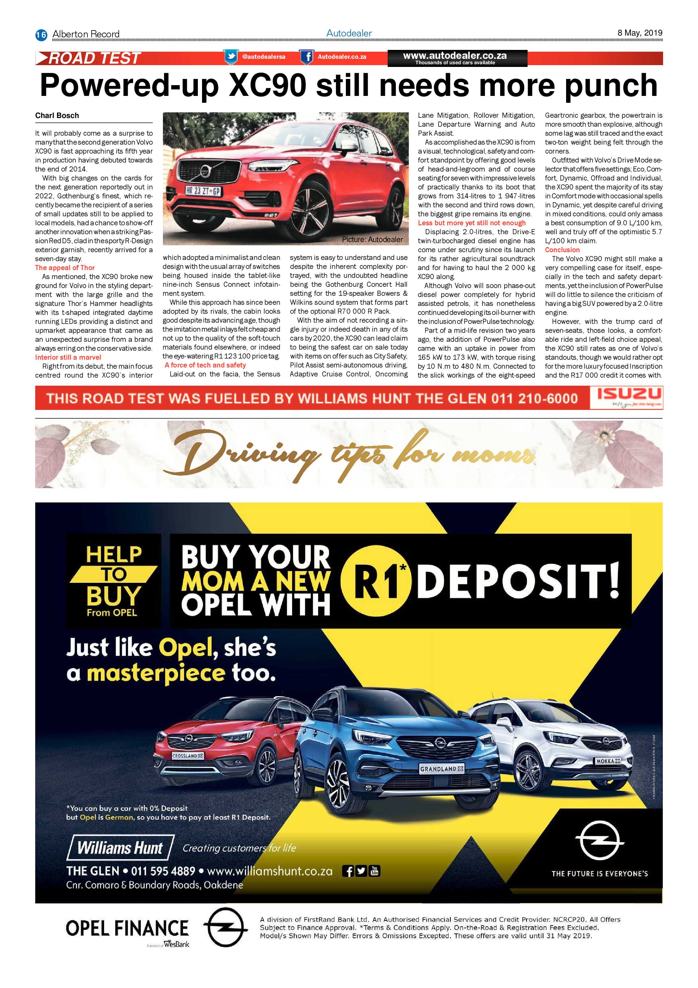 Alberton Record  08 May 2019 page 16