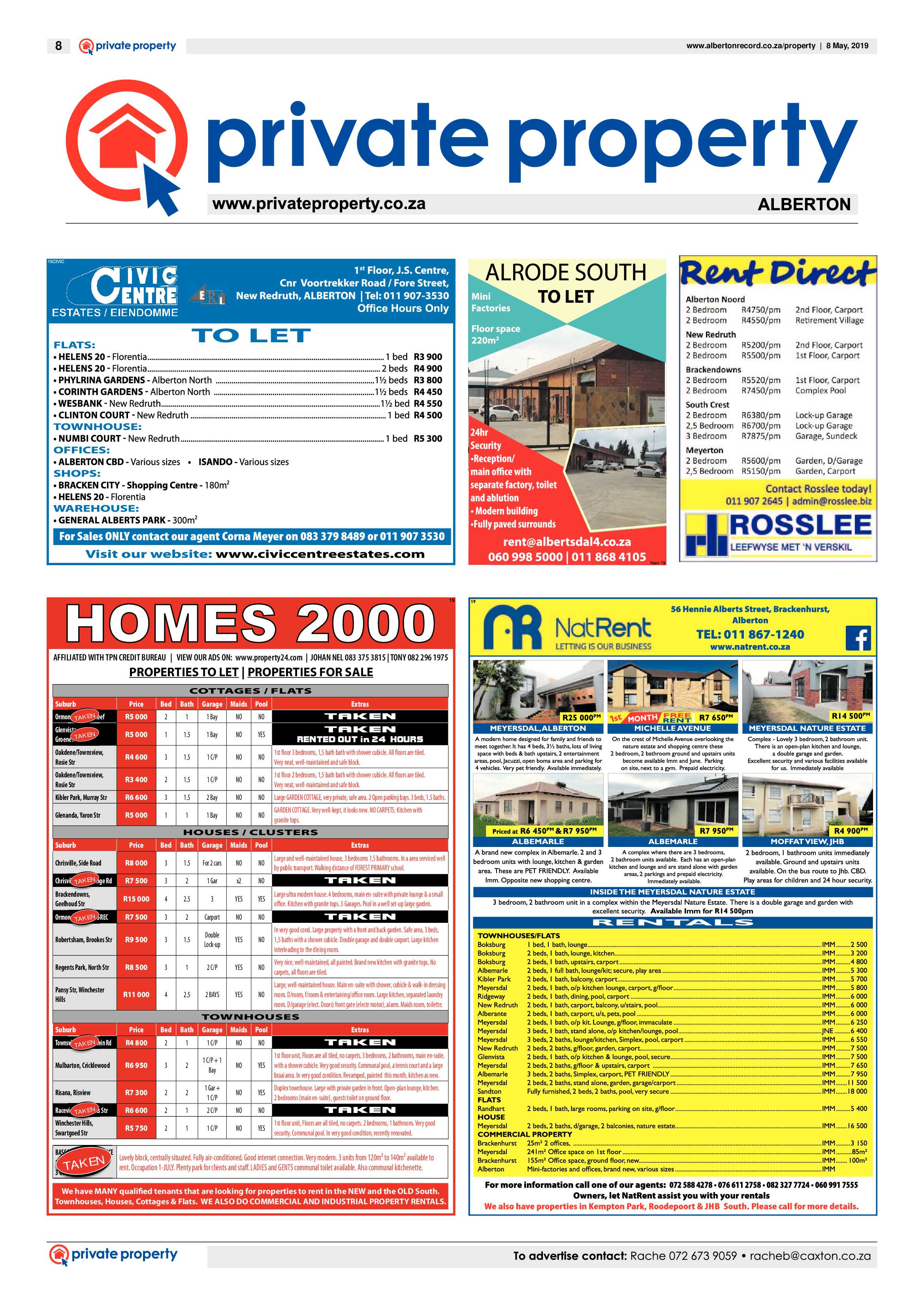 Alberton Record  08 May 2019 page 8
