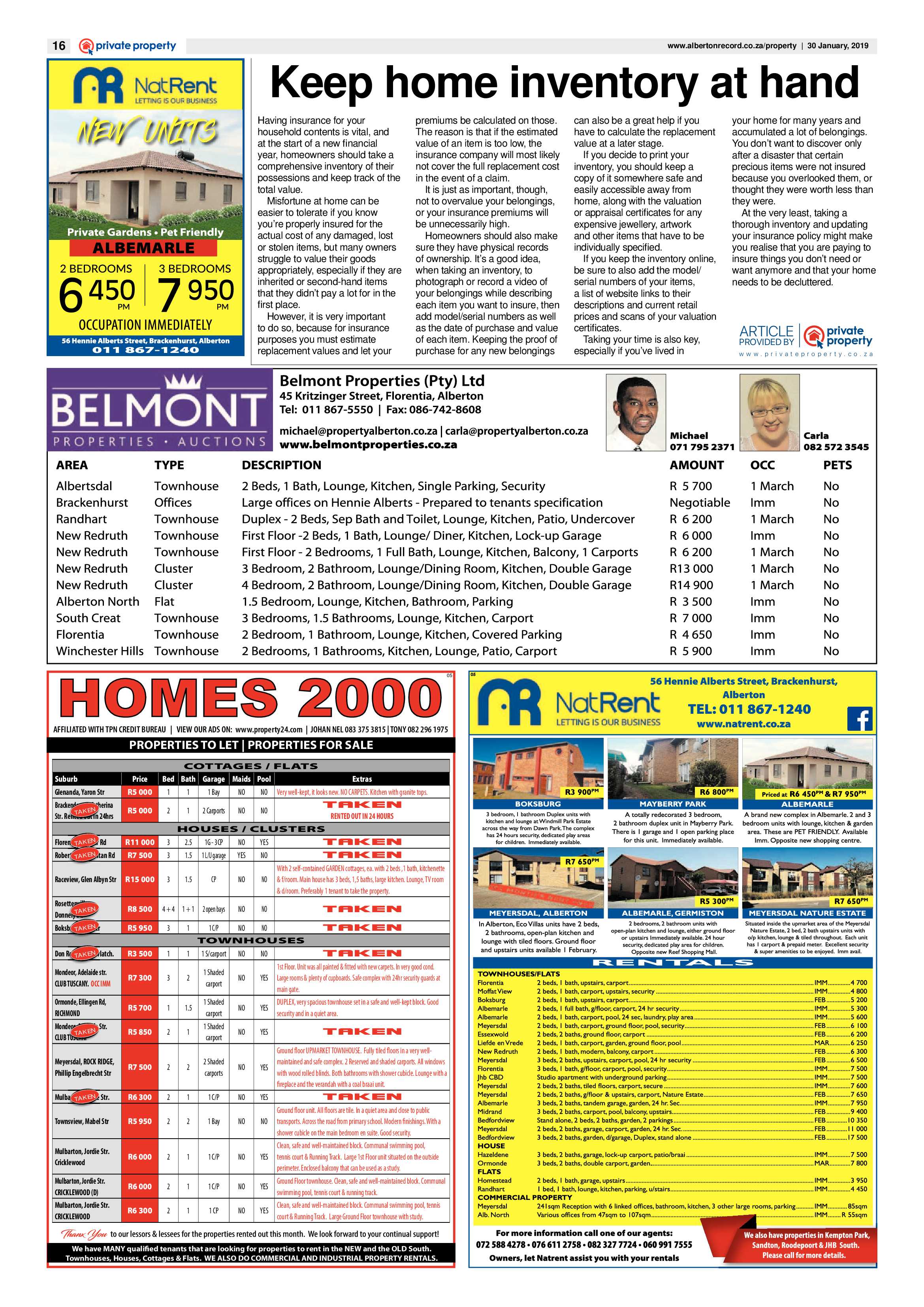 Alberton Records 30 January 2019 page 16