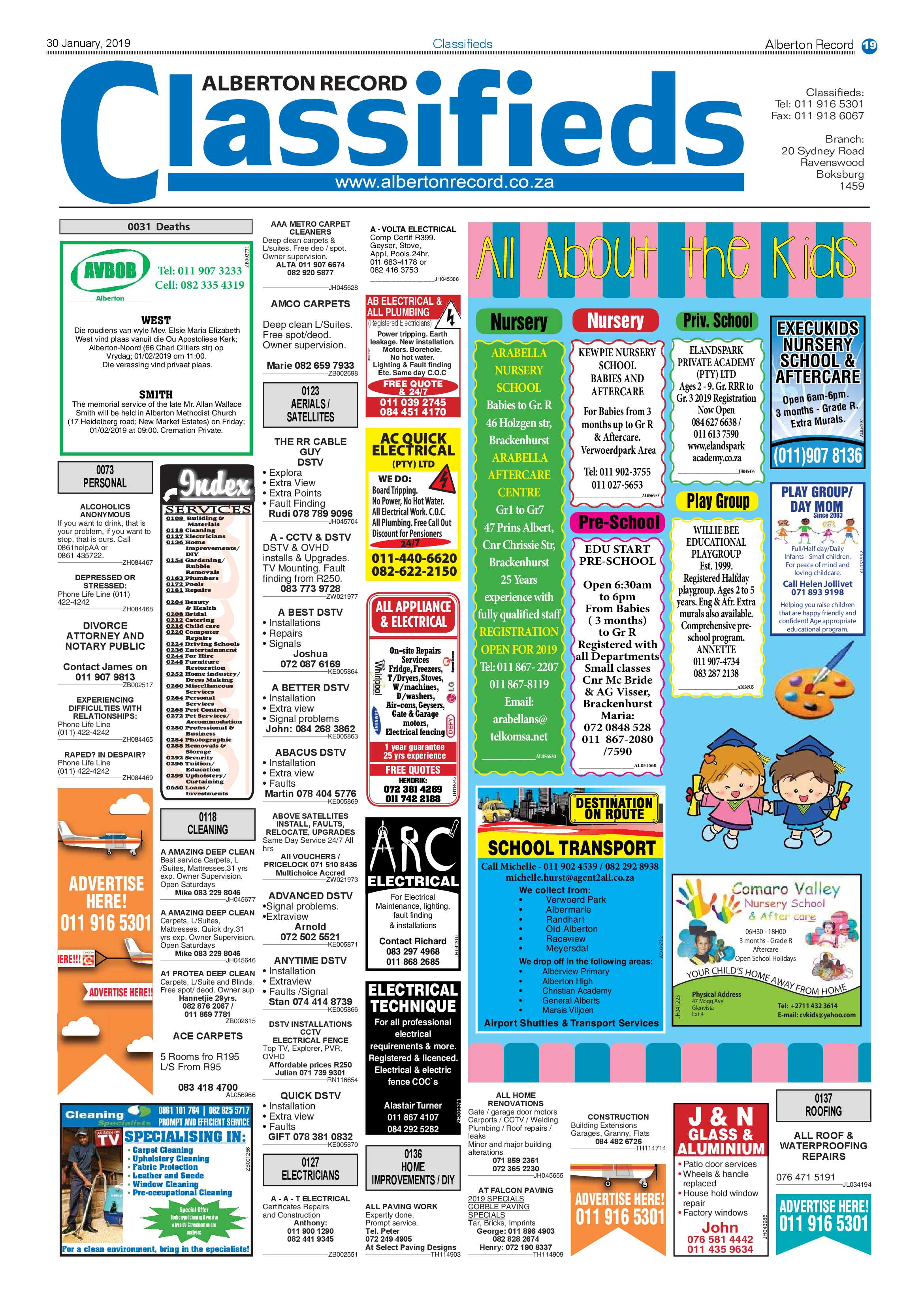 Alberton Records 30 January 2019 page 19