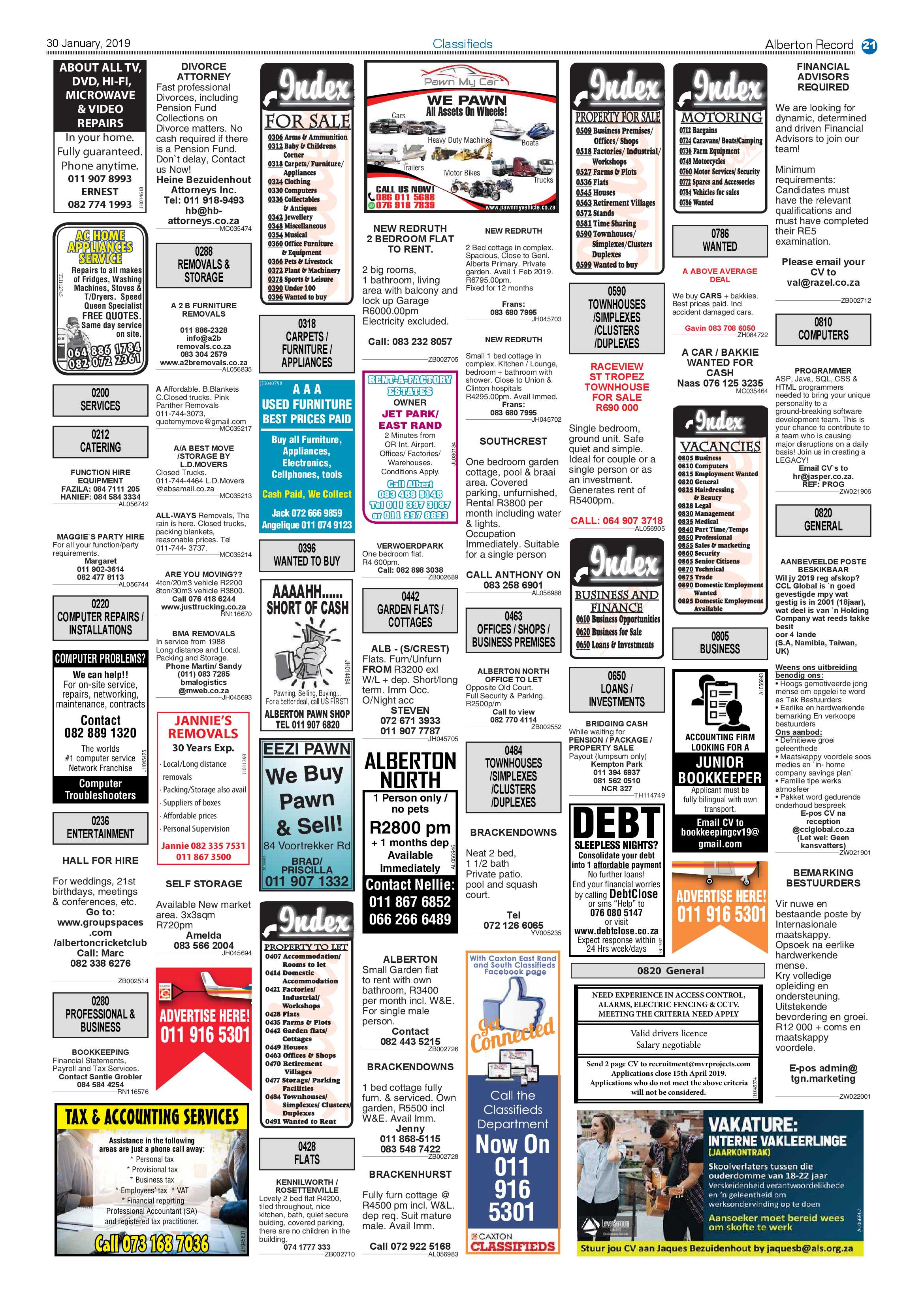 Alberton Records 30 January 2019 page 21