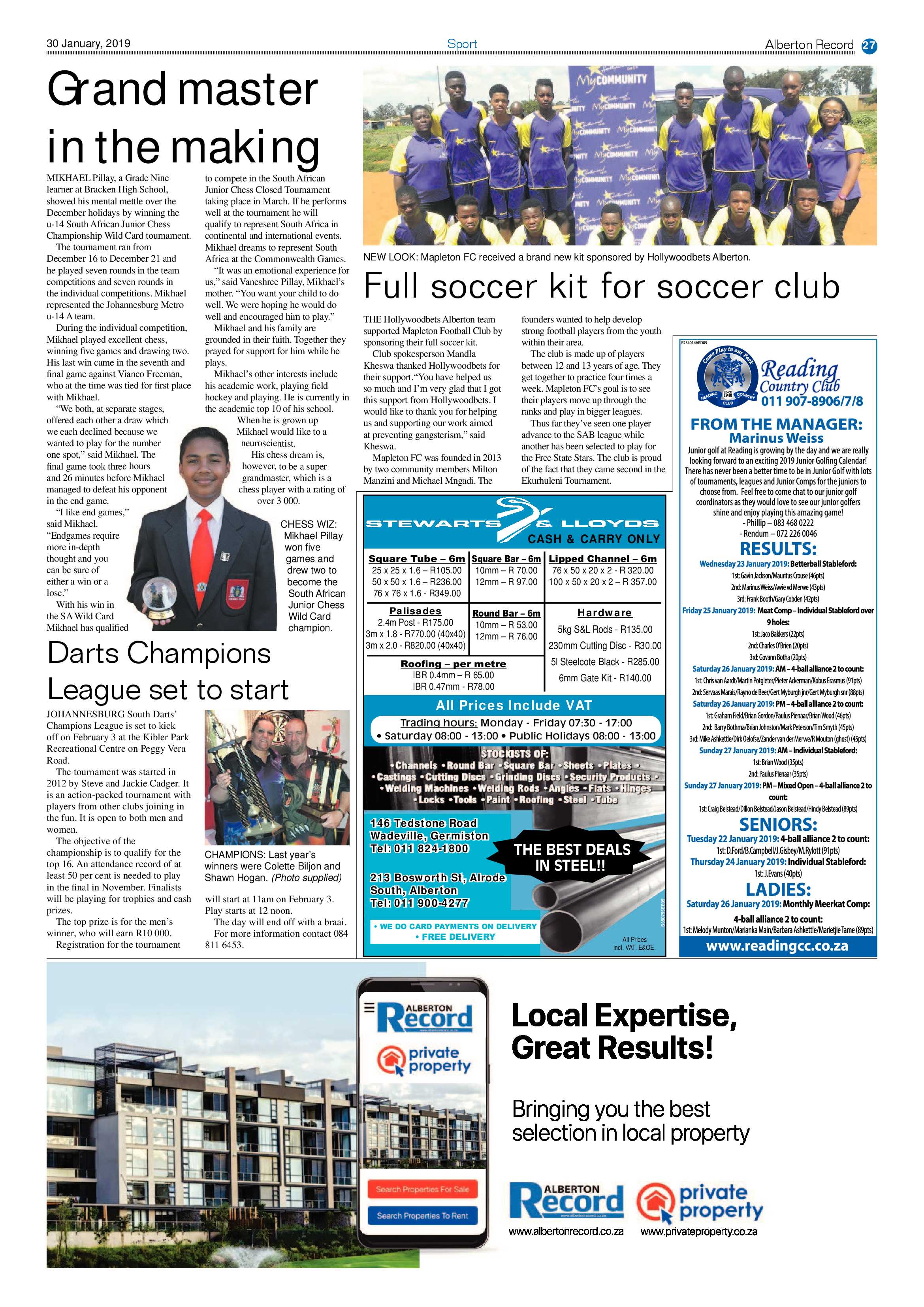 Alberton Records 30 January 2019 page 27
