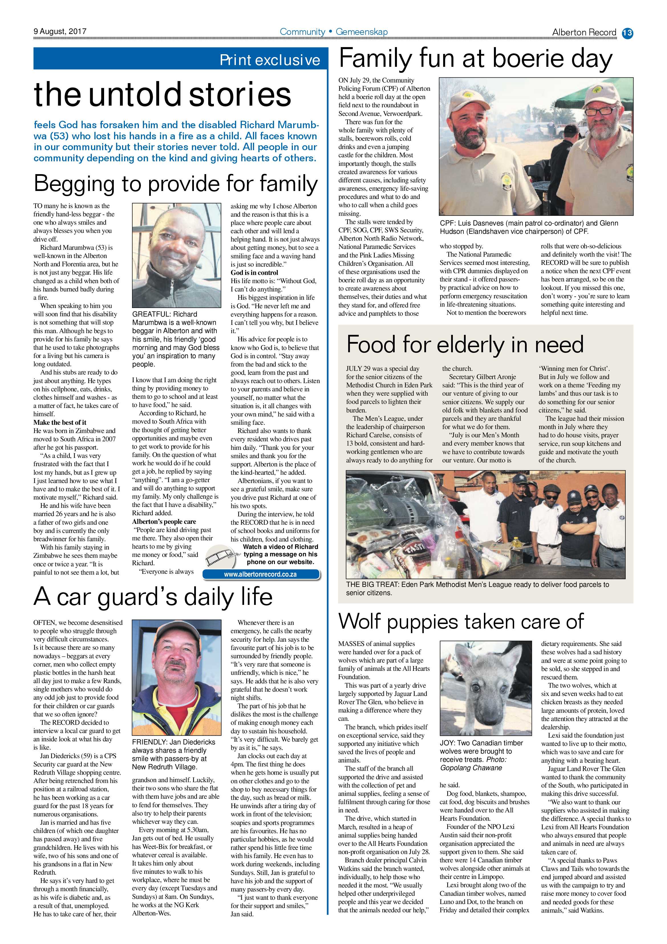 Alberton record 09 August 2017 page 13