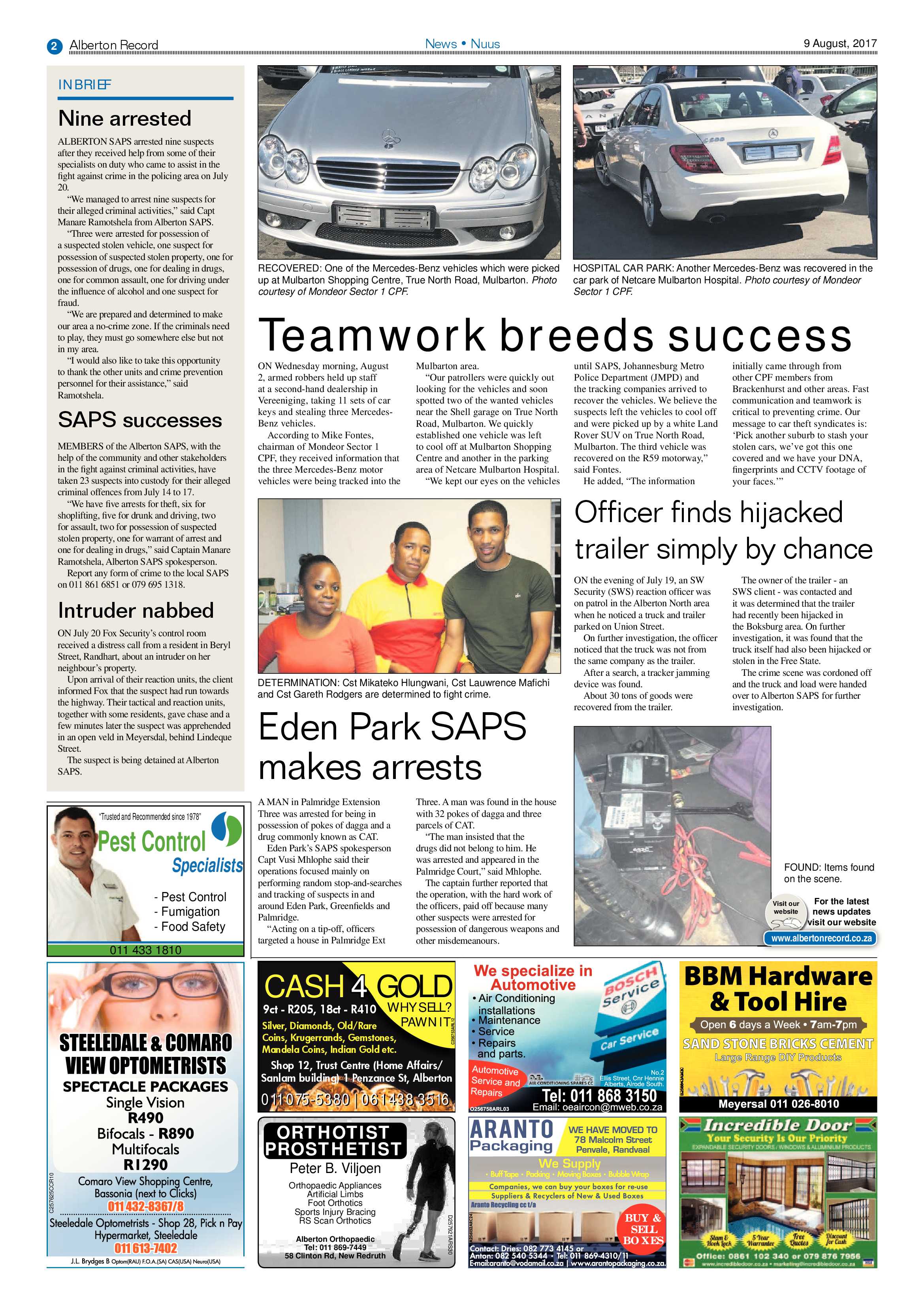 Alberton record 09 August 2017 page 2