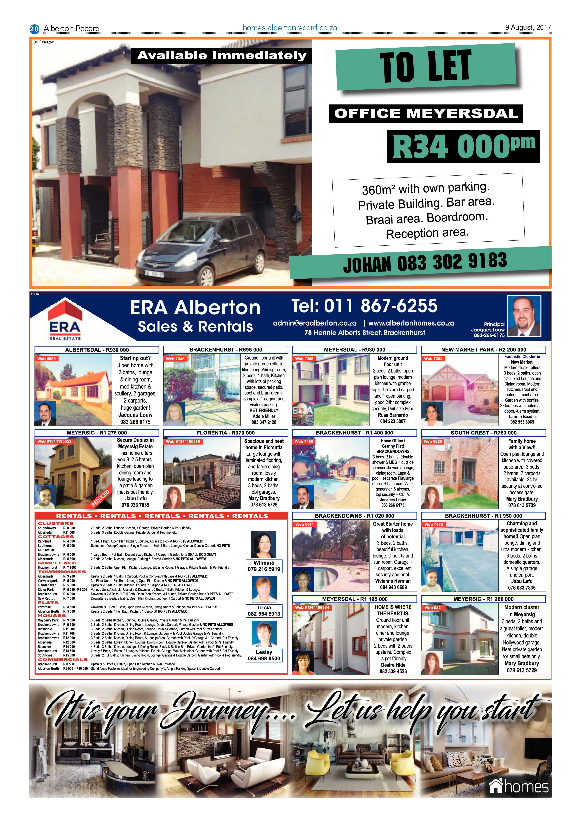 Alberton record 09 August 2017 page 20