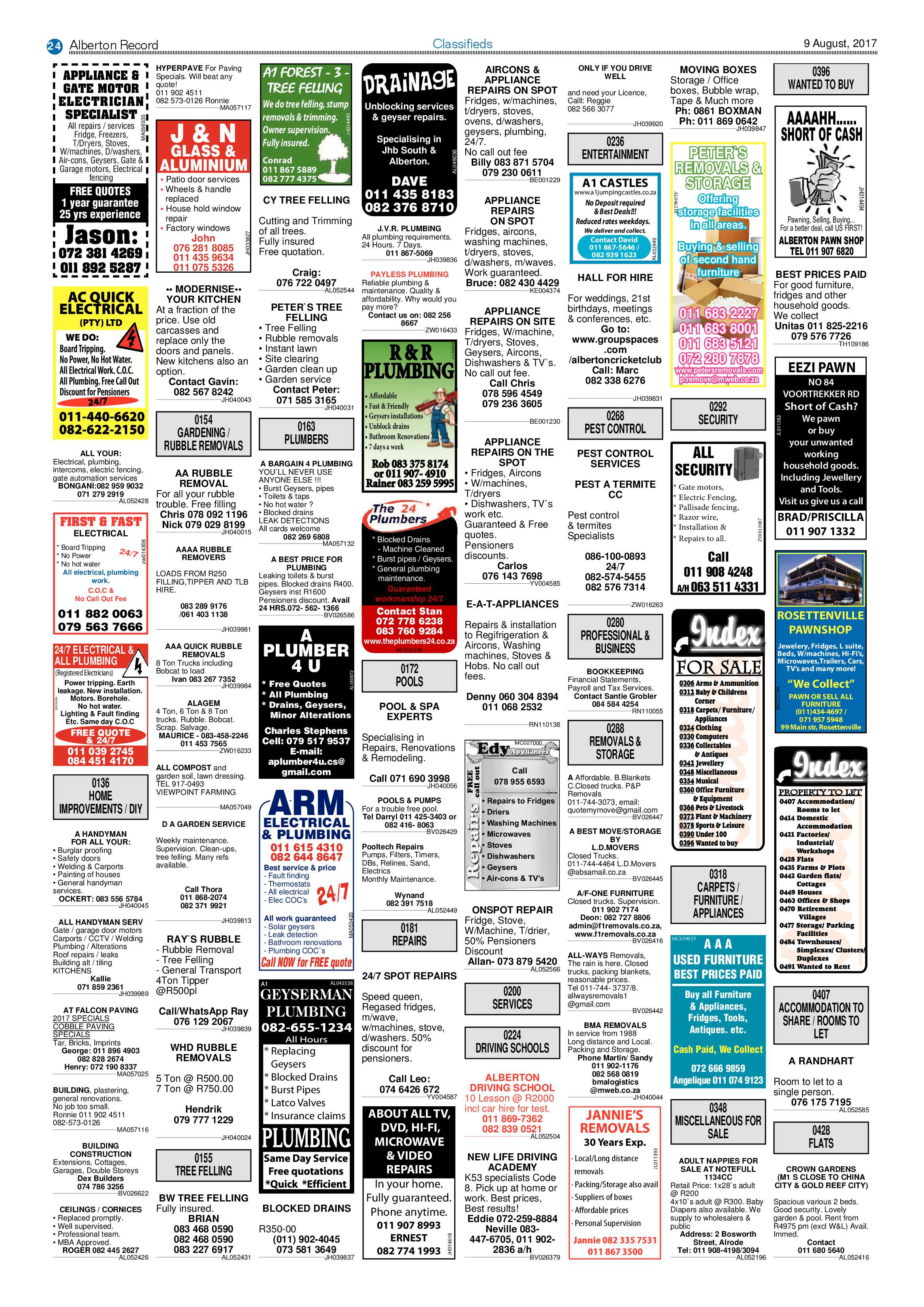 Alberton record 09 August 2017 page 24