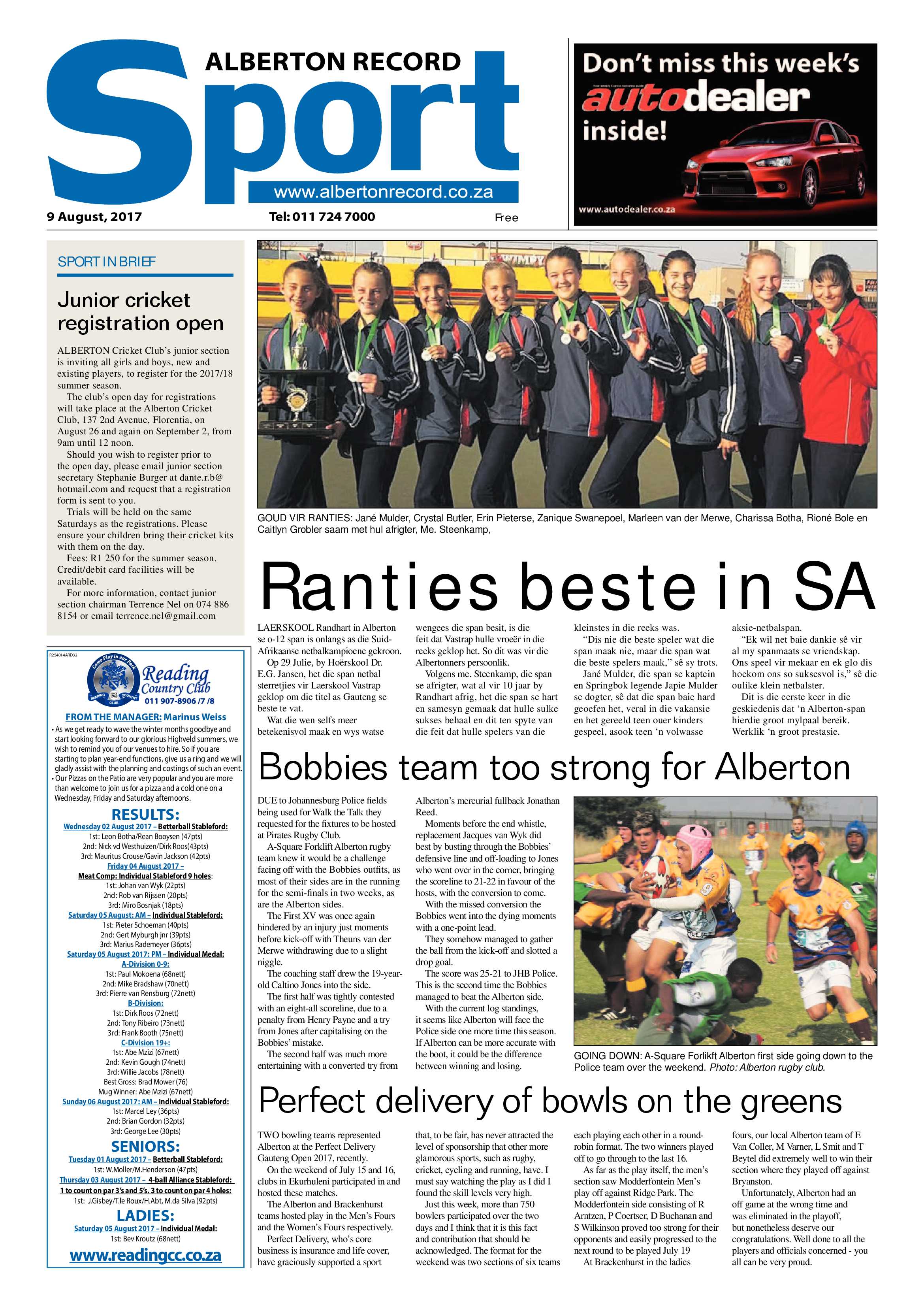 Alberton record 09 August 2017 page 28