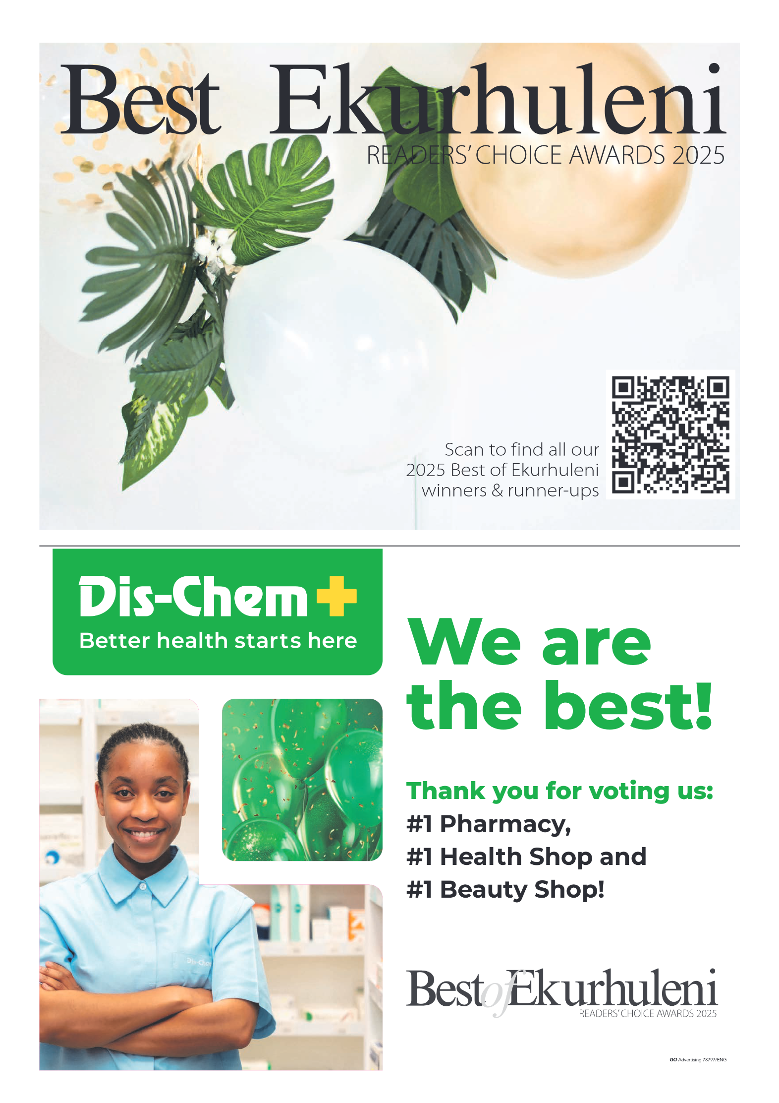 Best of Ekurhuleni Readers Choice Awards 2025 page 12