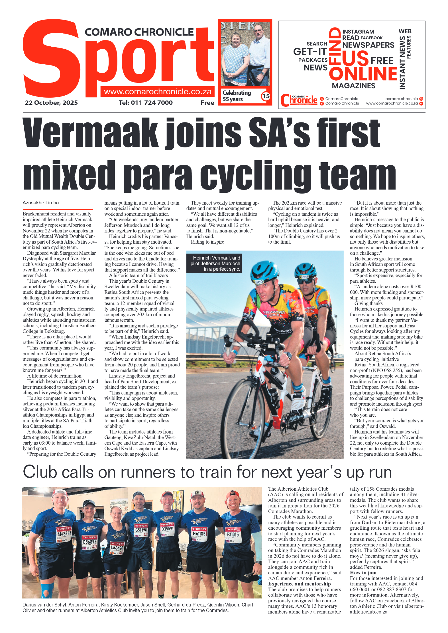 Comaro Chronicle 22 October 2025 page 12