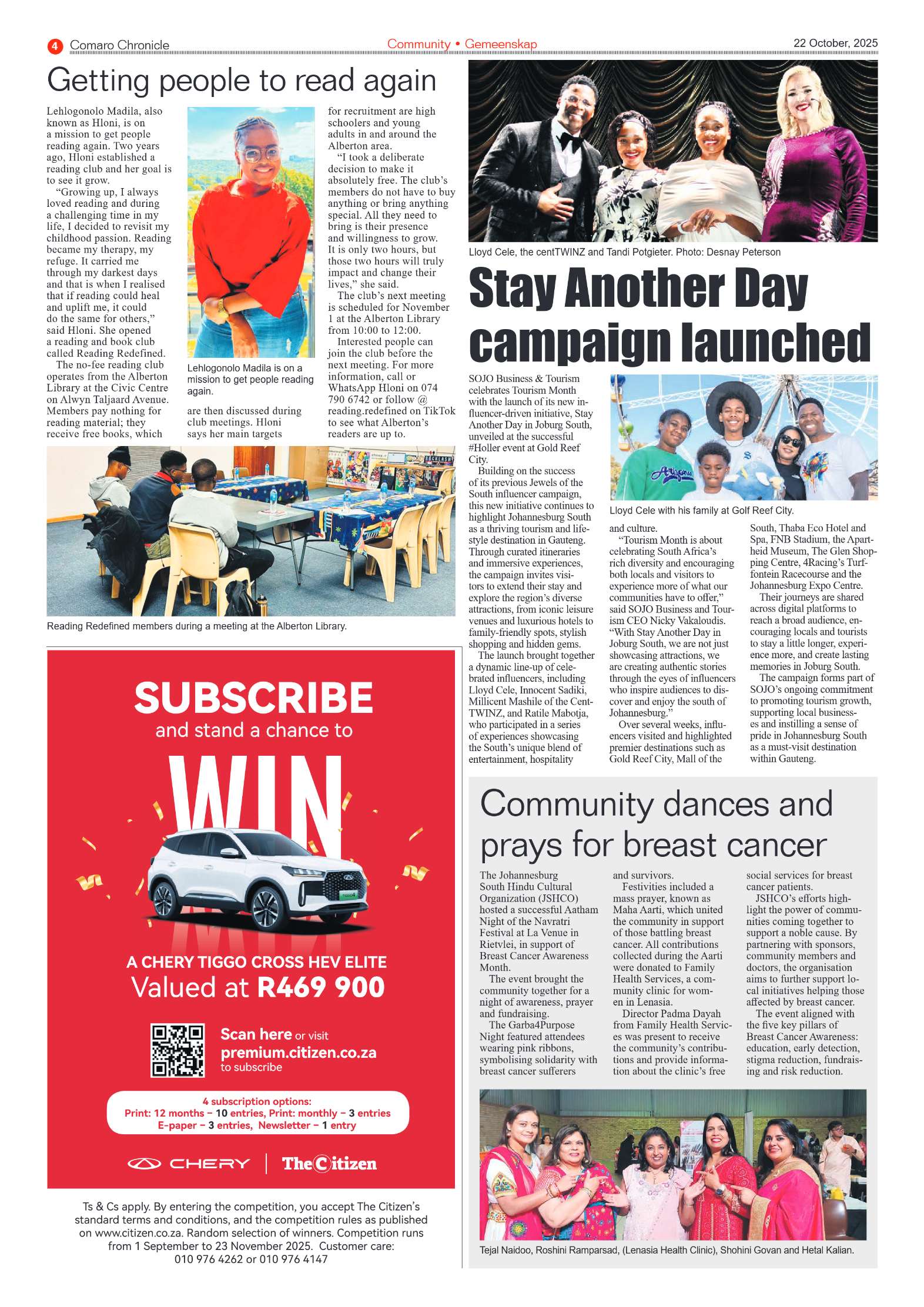 Comaro Chronicle 22 October 2025 page 4