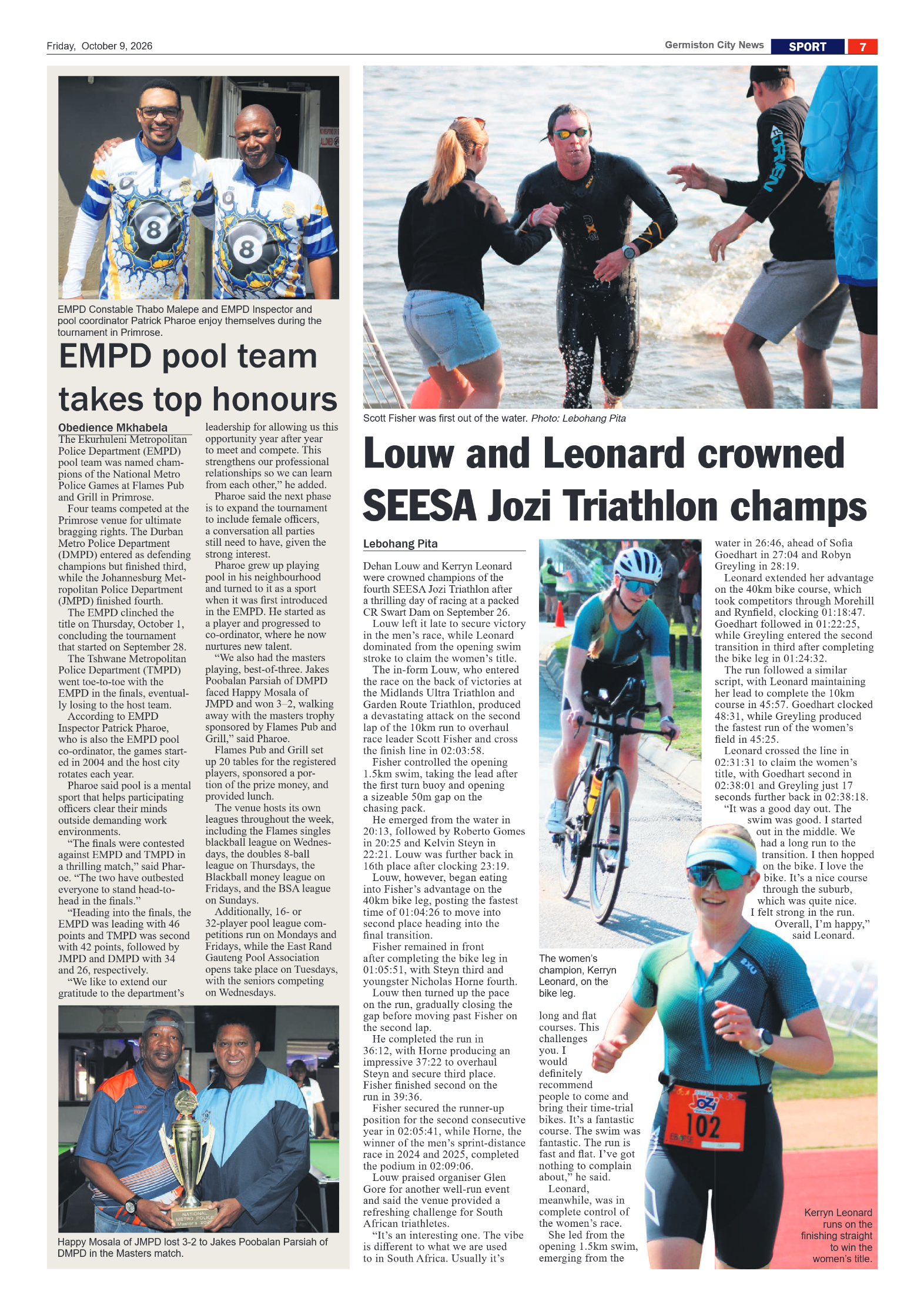 Germiston City News 9 October 2026 page 7