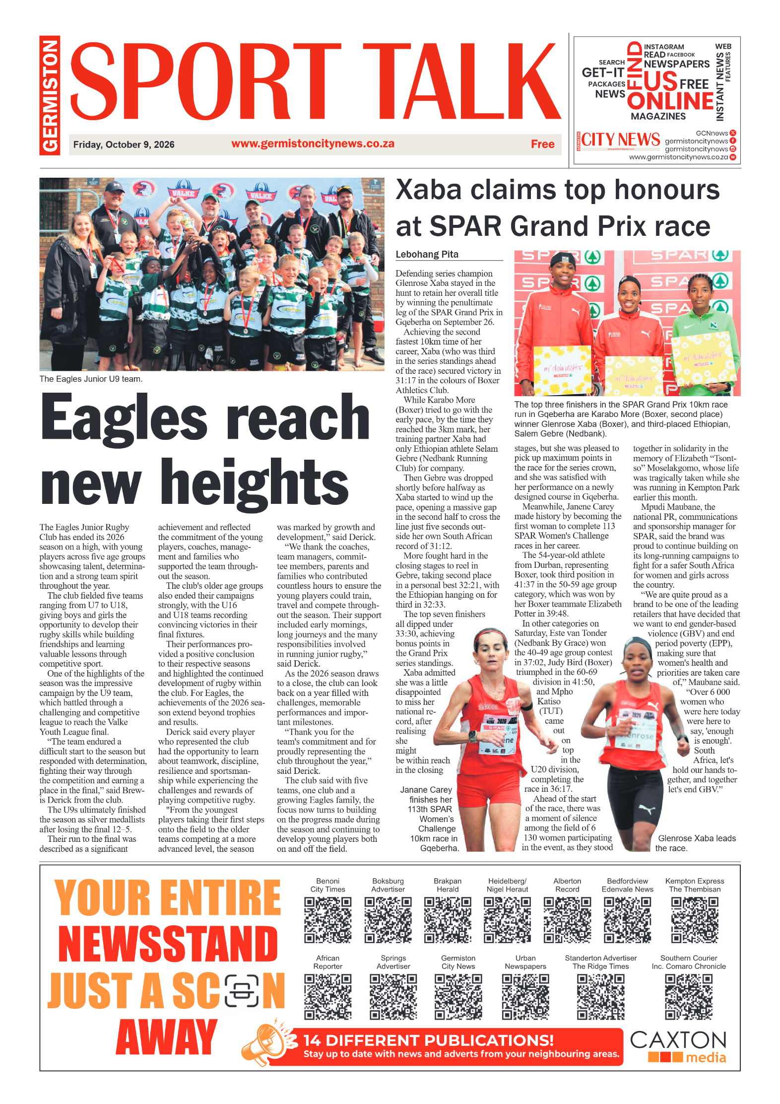 Germiston City News 9 October 2026 page 8