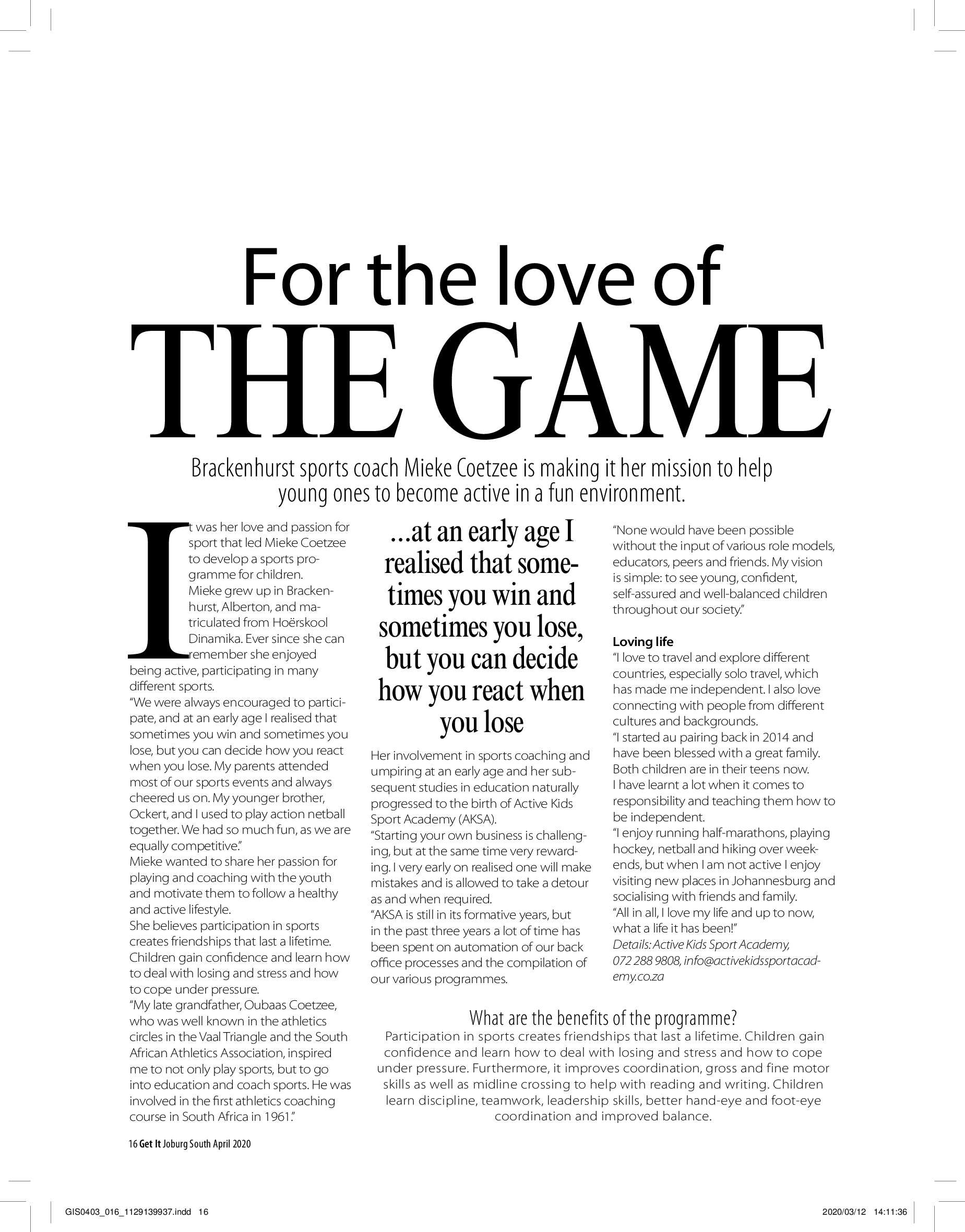 Get It Joburg South April 2020 page 16