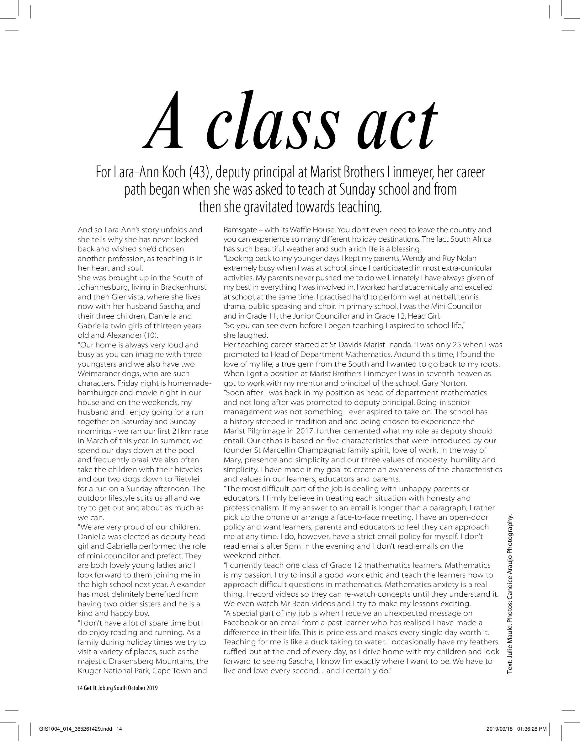 Get It Joburg South OCTOBER 2019 page 14