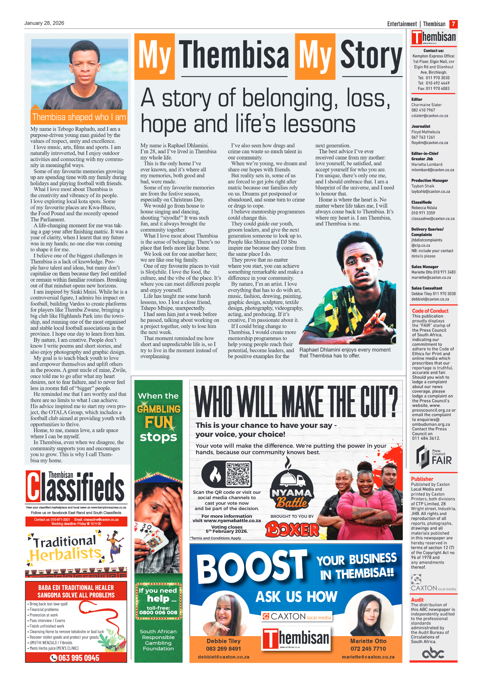 The Tembisan 28 January 2026 page 7